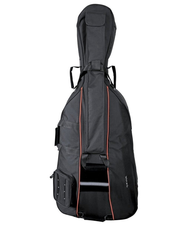 GEWA Premium 7/8 Cello Gig Bag w/ Back Pack Straps & 10mm Padding - Black