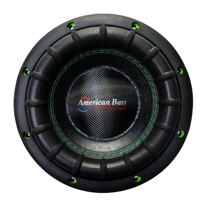 American Bass Godzilla 8" Dual 1200 Watt RMS 2-Ohm Subwoofer