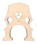 Aubert No 20N French Double‑Bass Bridge 3/4 (150 mm Medium‑Heart)
