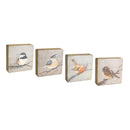 Melrose Rustic Wood Bird Plaque Wall Decor, Rustic, Wood