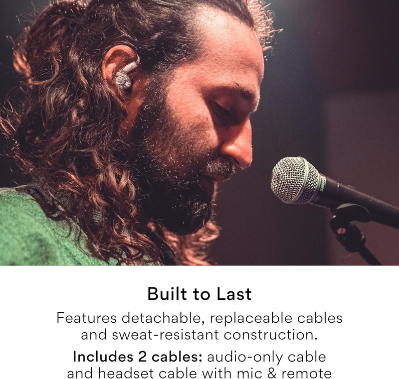 MEE Audio MX4 PRO Quad‑Driver Modular In‑Ear Monitors Clear – EP‑MX4PRO‑CL