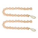 Melrose Frosted Glass Bead Garland (Set of 2)