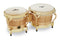 Latin Percussion 7-1/4" & 8-5/8" Matador Bongos - Natural Oak/Gold Hardware