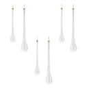 Melrose Iridescent Glass Drop Ornament (Set of 6)