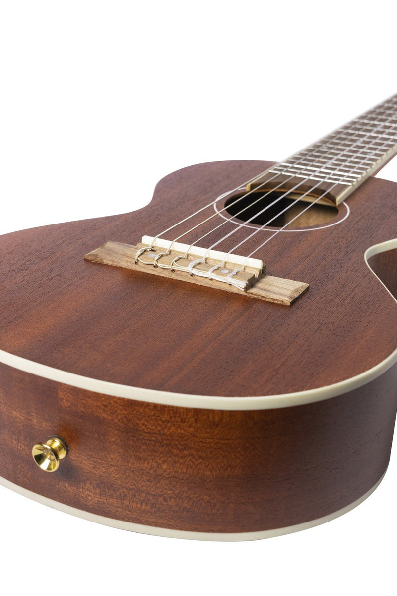 Bamboo 30″ Guitarlele – 6-String Mahogany Hybrid Ukulele