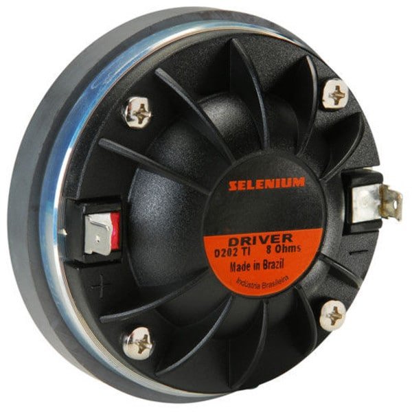 JBL D202Ti 1" Titanium 60 Watts RMS 8 Ohm Compression Driver - New Open Box