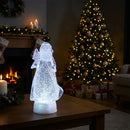 Melrose LED Santa Snow Globe 10"H