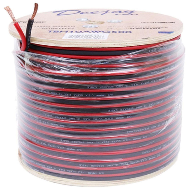 DEEJAY LED 10GA 500ft Speaker Wire CCA TBH10AWG500CCA