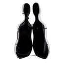 Gewa Air 3.9 4/4 Cello Case Thermoplast - White/Black