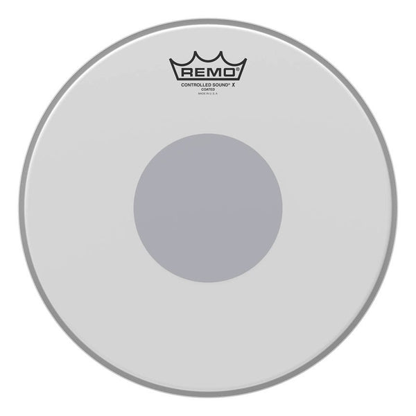 Remo Controlled Sound X Coated 12" Drumhead w/ Bottom Black Dot CX-0112-10