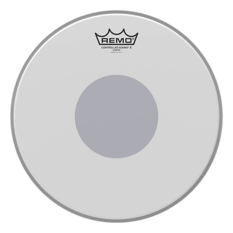 Remo Controlled Sound X Coated 12" Drumhead w/ Bottom Black Dot CX-0112-10