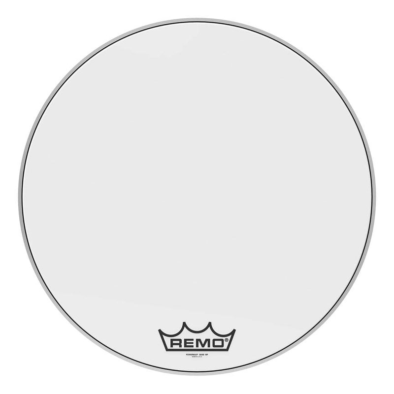 Remo ET-0216-10 Powermax Ultra White Crimplock 26" Bass Drumhead