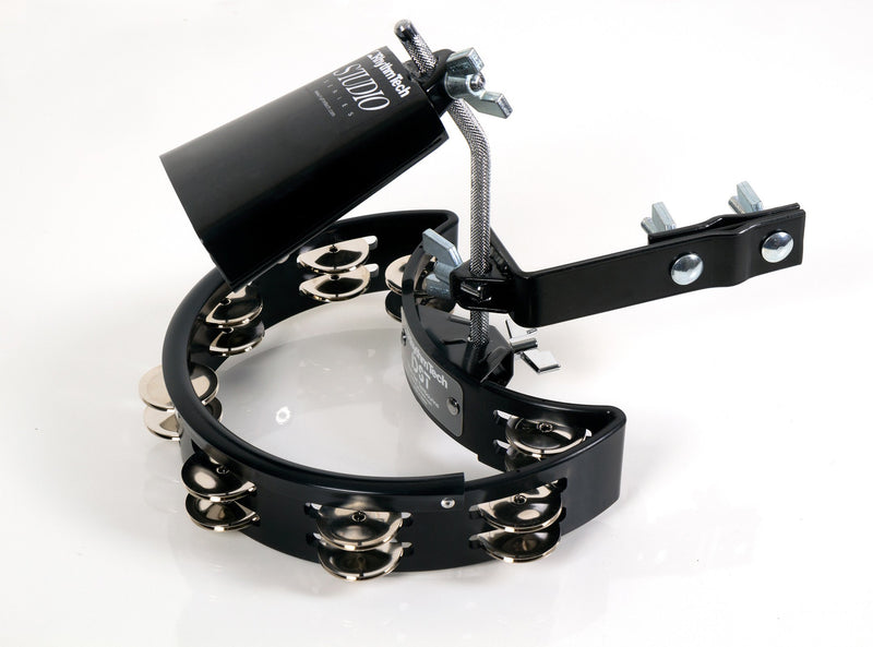 Rhythm Tech RTDKP Drum Accessory Kit Pack - Tambourine & Cowbell w/ Mount
