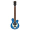 Pignose PGG-200 MBL Mini Electric Guitar Metallic Blue w/ Gig Bag