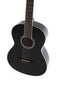 GEWA Basic 4/4-Size Classical Guitar Set - Black Finish w/ Gig Bag and Tuner