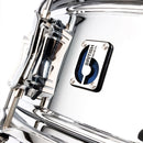 British Drum Co Bluebird 6″×14″ Chrome‑Over‑Brass Snare Drum
