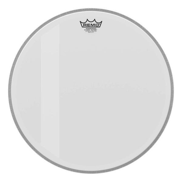 Remo P3-1118-00-FLT Powerstroke 3 Coated Felt Tone 18" Bass Drumhead