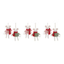 Winter Mouse Ornament (Set of 6)