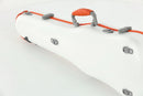 Gewa PURE 1.8 Shaped Polycarbonate 4/4 Violin Case - White/Orange