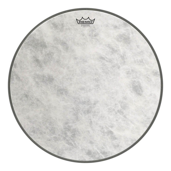 Remo P3-1520-FA Powerstroke 3 Fiberskyn Ambassador 20" Bass Drumhead