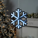 Melrose Holiday Snowflake Ekkolight Infinity Light 15.75"H