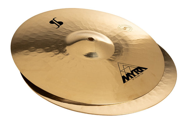 Stagg MYR-HR14B 14" MYRA Rock Hi-Hat Cymbals