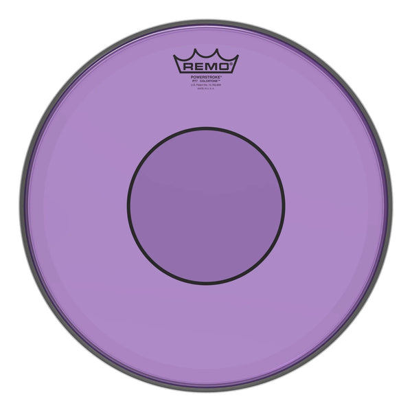 Remo Powerstroke 77 Colortone Purple 14" Snare Drumhead - P7-0314-CT-PU