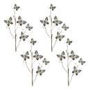 Melrose Butterfly Twig Spray (Set of 4)