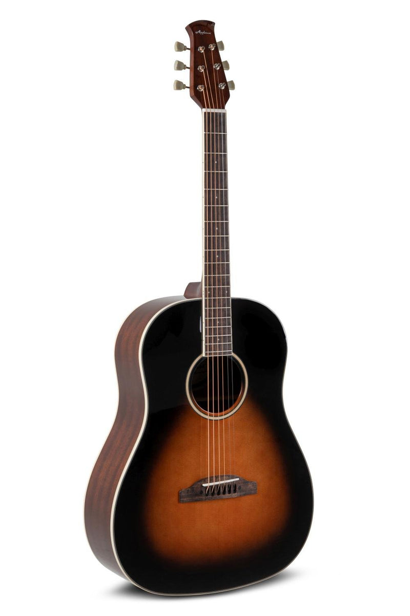 Ovation Applause Dreadnought Acoustic Guitar – Sloped Shoulders, Vintage Sunburs