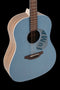 Ovation Applause Jump Slope Shoulder Dreadnought Acoustic Guitar Lagoon Blue