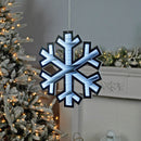 Melrose Holiday Snowflake Ekkolight Infinity Light 15.75"H