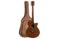 Bamboo 41″ Dreadnought Cutaway Mahogany Guitar w/ EQ & Gig Bag