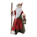Melrose Holiday Santa with Lantern Statue 13.5"H
