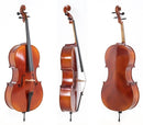 GEWA L'Apprenti VC2 4/4 Cello - Padded Gig Bag w/ Backpack Straps