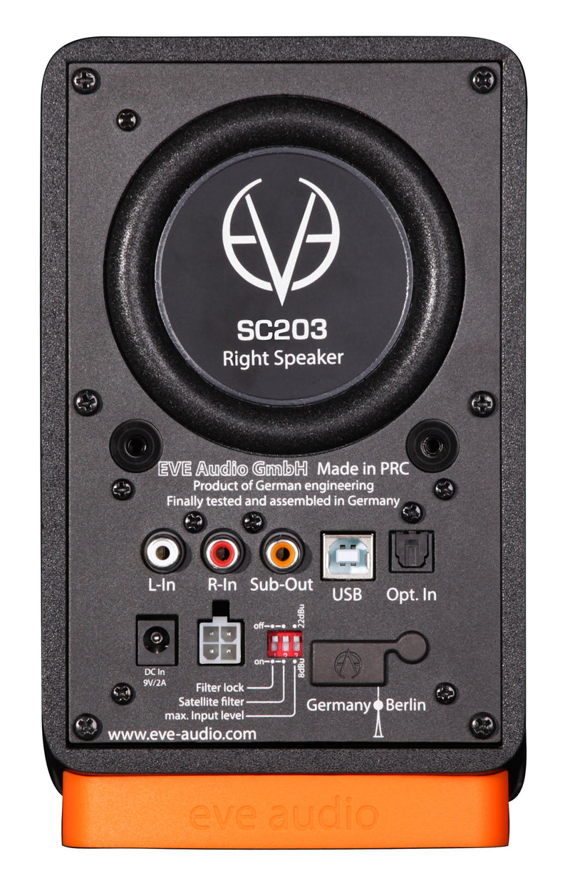 Eve Audio SC203-SET 3" Stereo Loudspeaker System