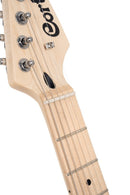 Cort G100 HH G Series Double Cutaway Electric Guitar Open Pore Walnut