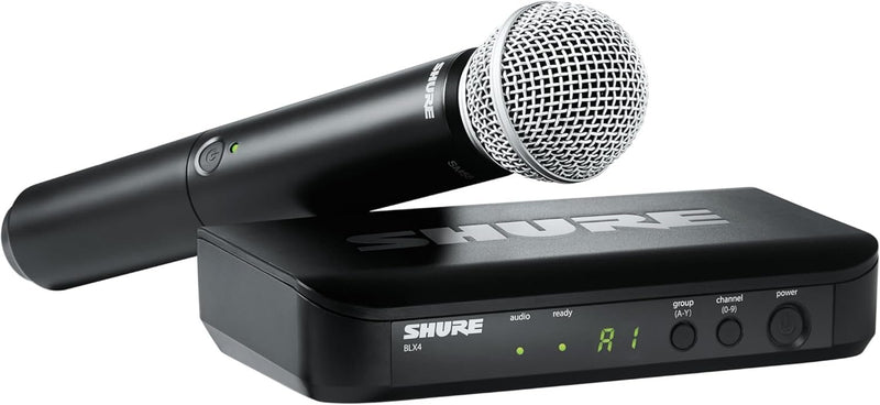 Shure BLX24/SM58‑H10 Wireless Vocal System – BLX4 Receiver & SM58 Handheld