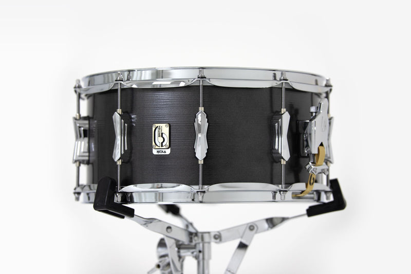 British Drum Co Talisman 14″×6.5″ Nicko McBrain Signature Steel Snare Drum