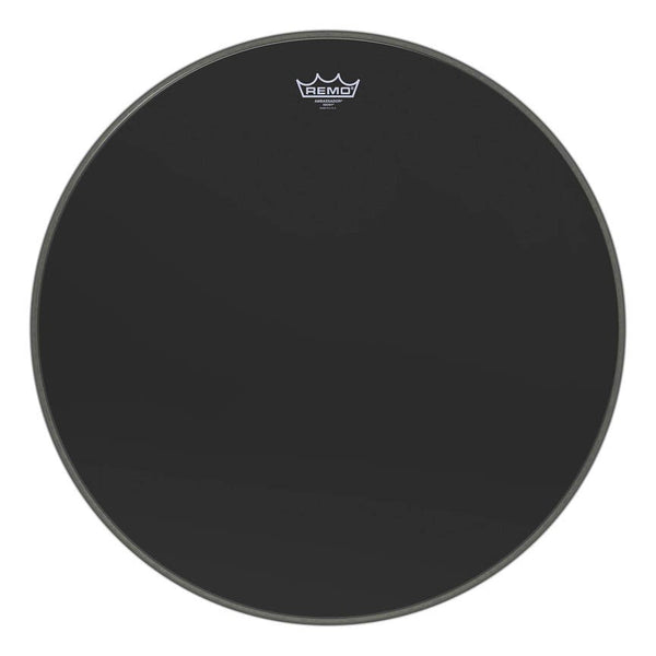 Remo ES-1024-00 Ambassador Ebony 24" Bass Drumhead