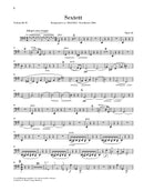 Brahms String Sextet No. 2 in G Major, Op. 36 Sheet Music – Parts