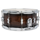 PDP Concept Maple Exotic 6.5x14 Snare Drum Walnut Charcoal Burst PDCMX6514SSWC
