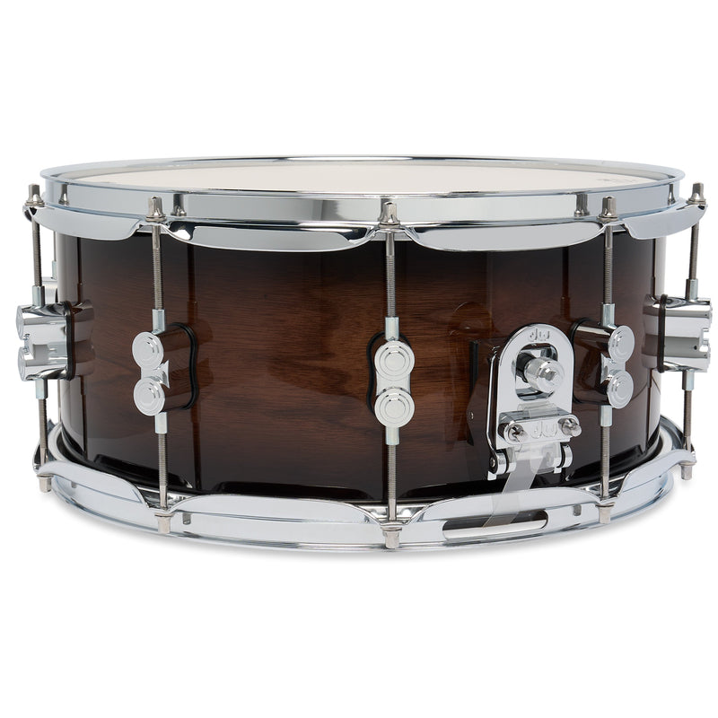 PDP Concept Maple Exotic 6.5x14 Snare Drum Walnut Charcoal Burst PDCMX6514SSWC