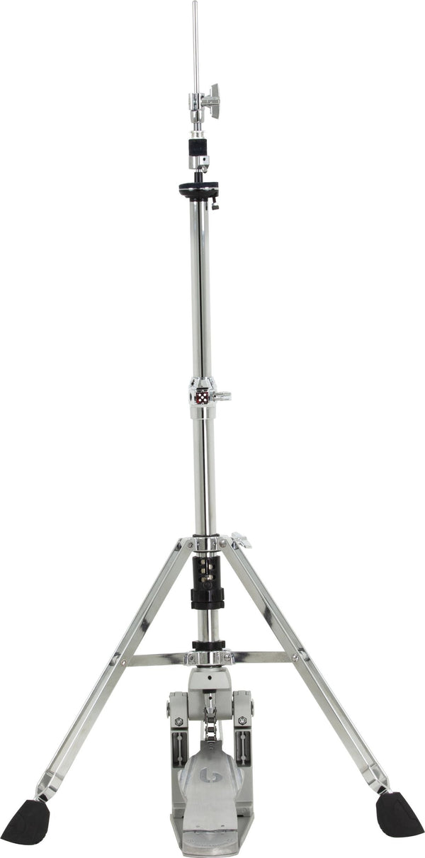 British Drum Co Casino Double‑Braced Hi‑Hat Stand – Palladium Finish