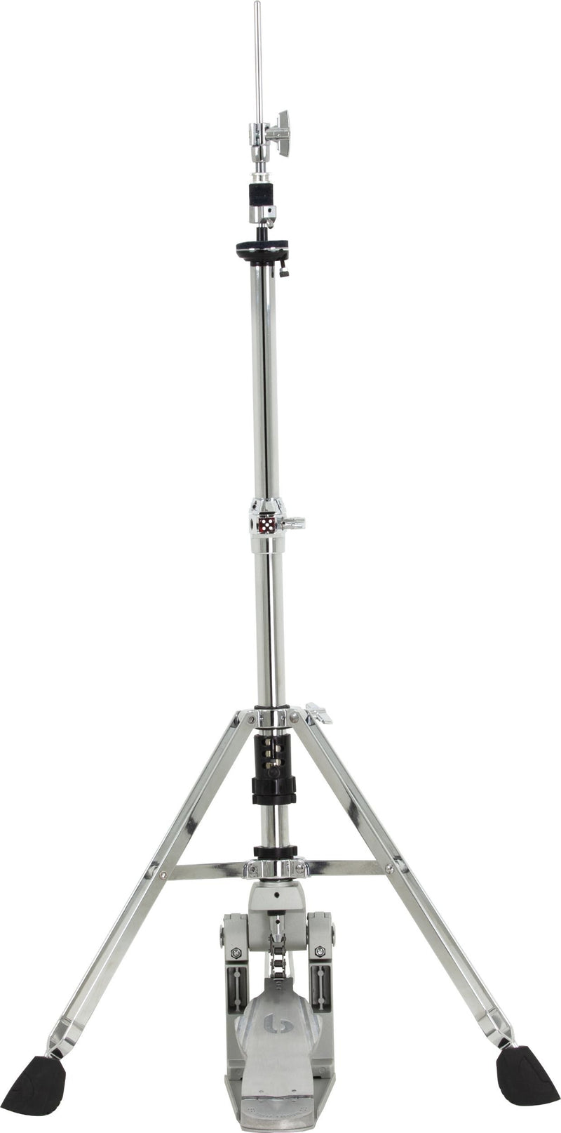 British Drum Co Casino Double‑Braced Hi‑Hat Stand – Palladium Finish