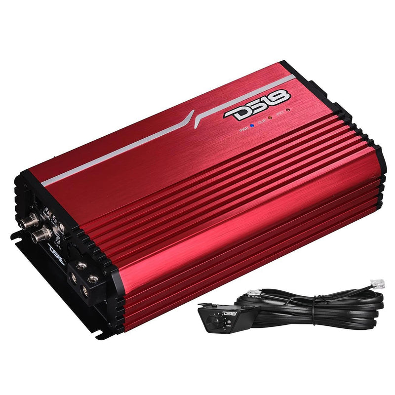 DS18 FRP35KRD Monoblock Class D Amplifier - Red
