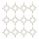 Melrose Jeweled Metal Star Ornament (Set of 12)