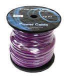 DeeJay LED TBH072PURPLEMIX 0 Gauge 72 Ft Power Cable - Purple