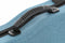 GEWA Bio-A Shaped 4/4 Violin Case - Blue with Backpack Straps