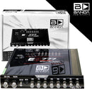 Banda 1/2 DIN Seven Band Graphic Car Equalizer Crossover w/ Front Aux - EQ777