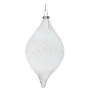 Melrose Clear Wavy Glass Ornament (Set of 6)